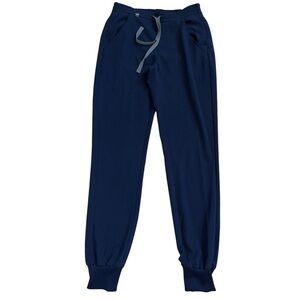 FIGS Navy Jogger Scrub Pants XXS Technical Collection FIONx Medical Nurse
